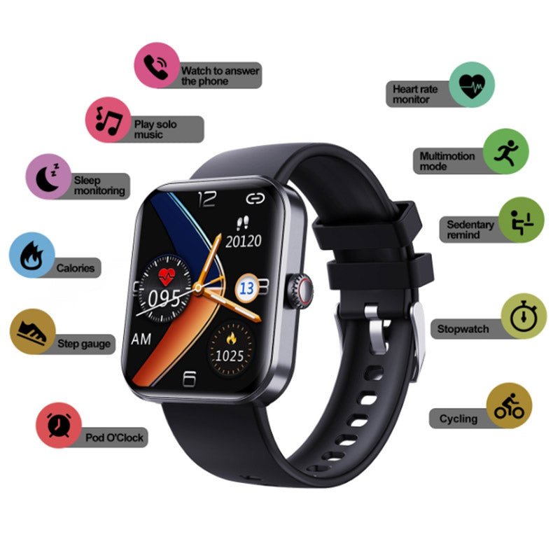 LizaSense™ – Pijnloze Bloedsuikermeter & Slim Horloge in Één