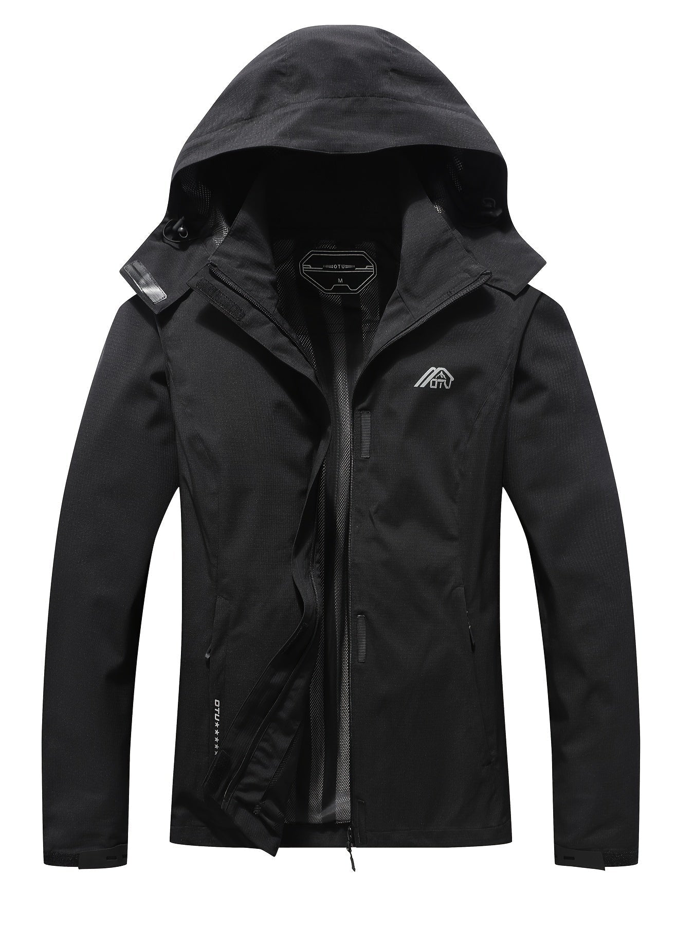 Waterdichte Windjack Regenjas met Capuchon voor Dames - Velinix