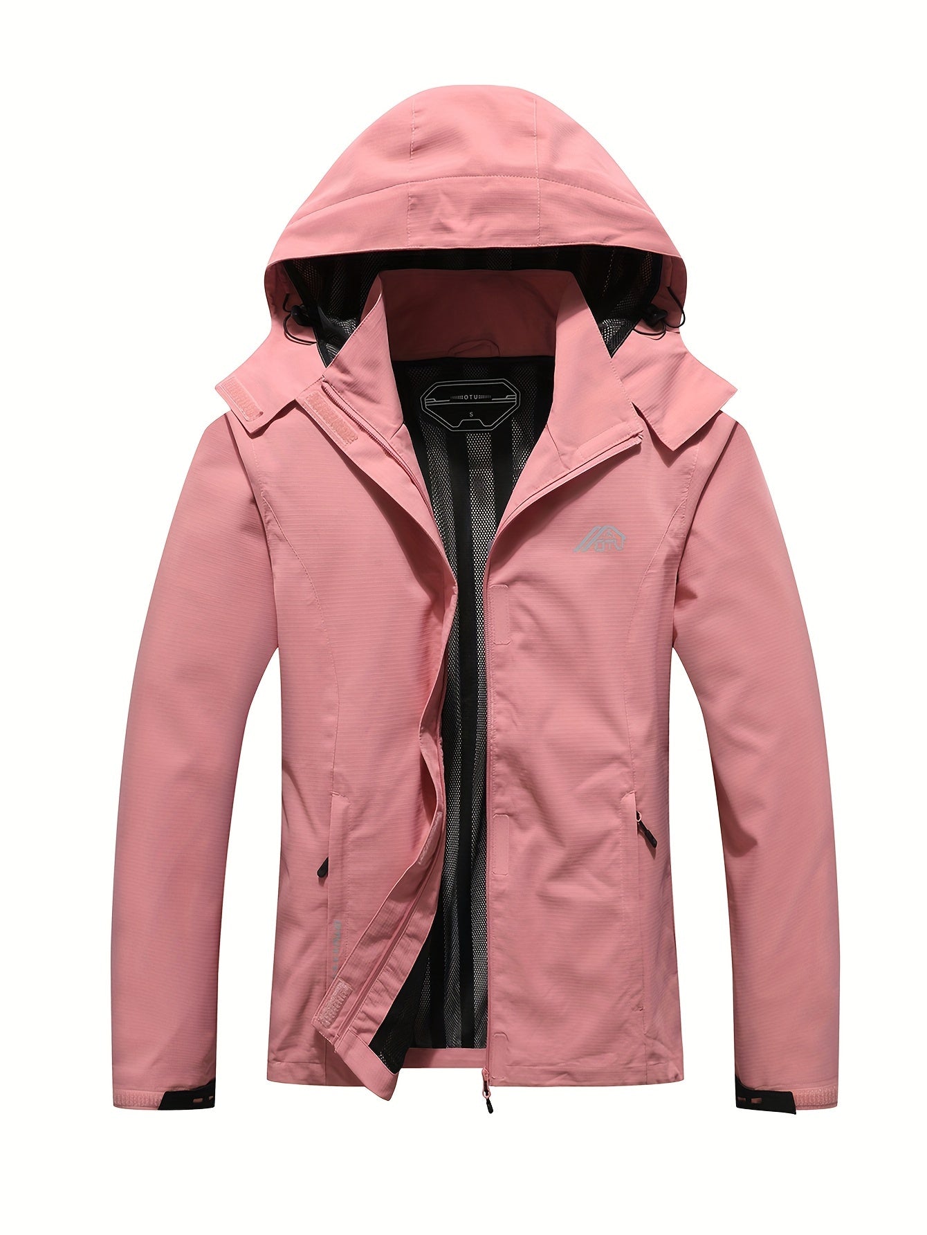 Waterdichte Windjack Regenjas met Capuchon voor Dames