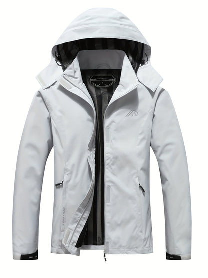 Waterdichte Windjack Regenjas met Capuchon voor Dames