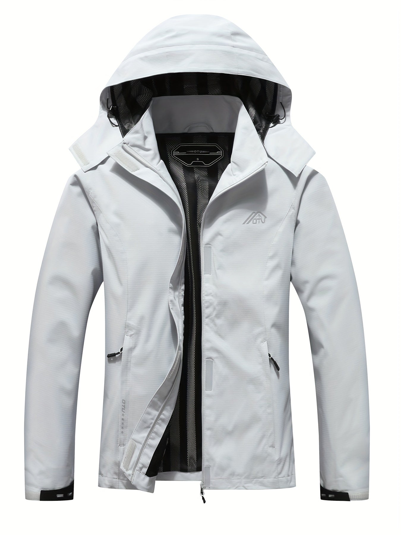 Waterdichte Windjack Regenjas met Capuchon voor Dames