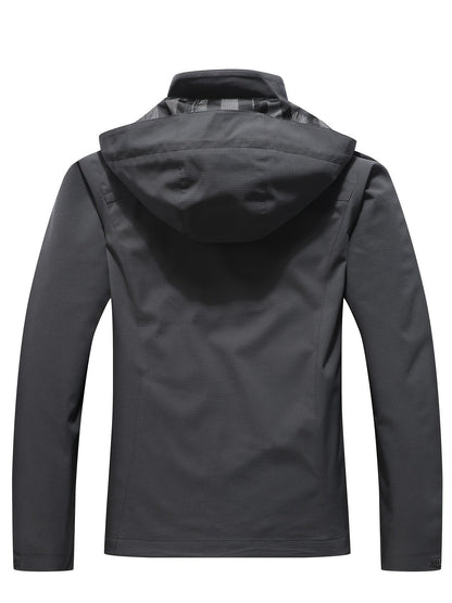Waterdichte Windjack Regenjas met Capuchon voor Dames