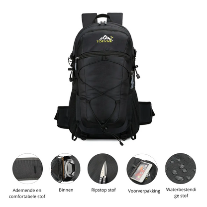 Wandelrugzak 50L Waterdicht Lichtgewicht