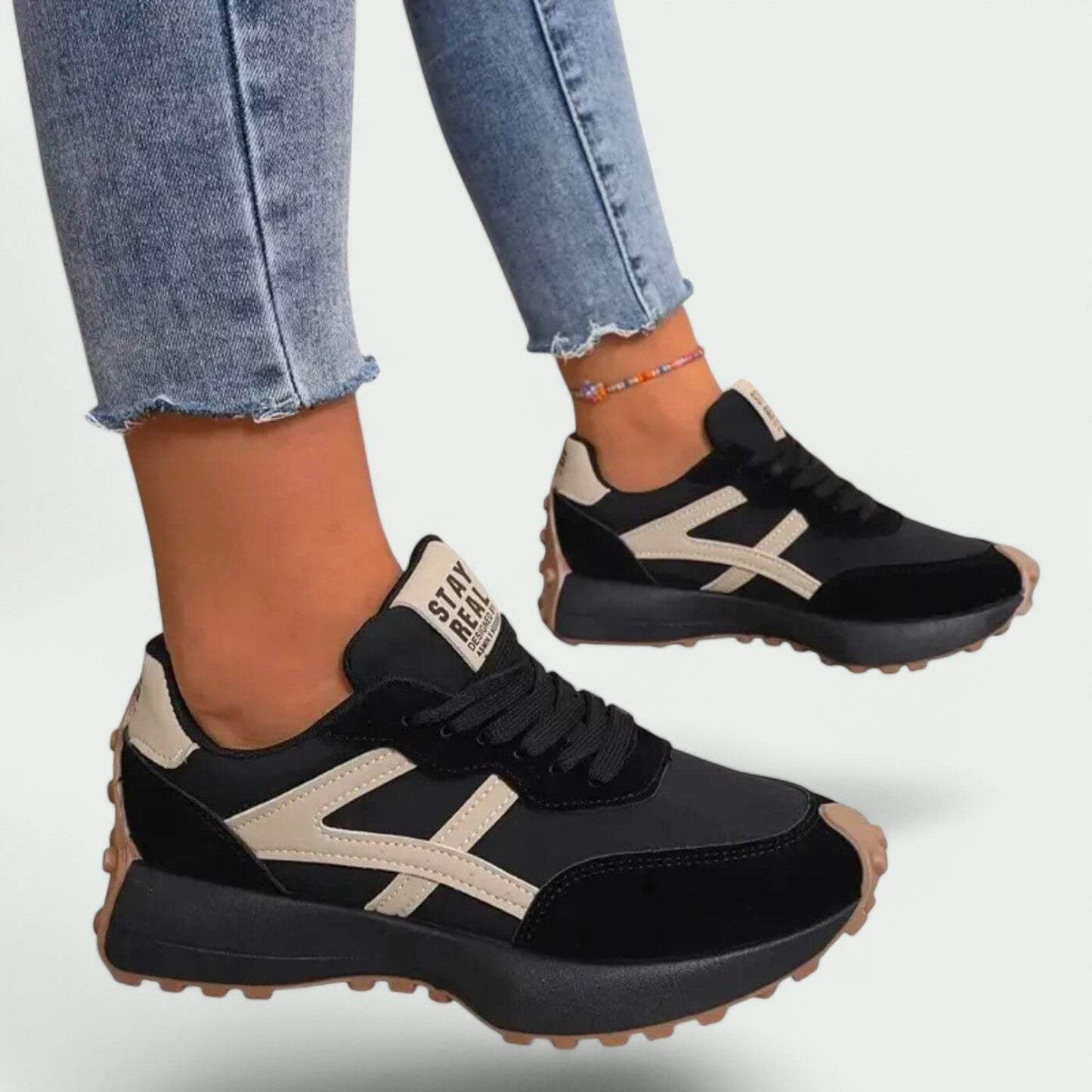 Variant image for Xavina™ – Dames Sneakers met Antislip en Ademend Comfort-1