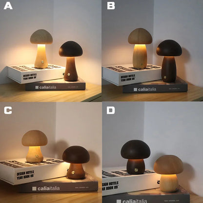 LumaShroom Touch Lamp | Zacht Licht LED Tafellamp Voor Slaapkamer & Kinderkamer 4