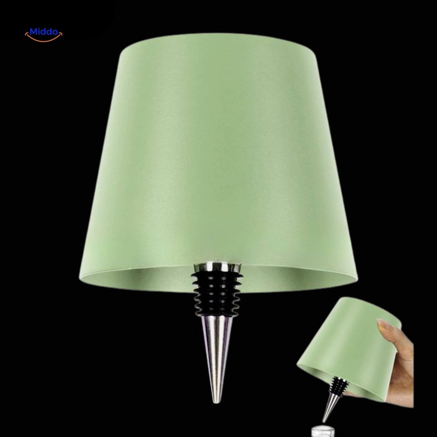Flessenlamp Met LED Licht Voor Wijnflessen en Decoreren