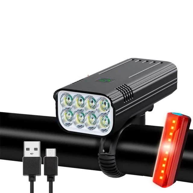 Lumaride™ – Premium Oplaadbare Fietsverlichting voor Race & MTB