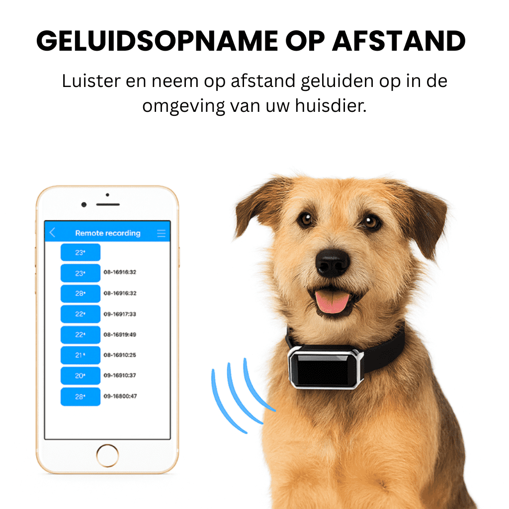 LumiTrack™ – GPS Halsband Hond Zonder Abonnement & Realtime Tracking