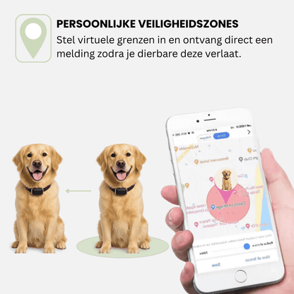 LumiTrack™ – GPS Halsband Hond Zonder Abonnement & Realtime Tracking