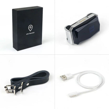 LumiTrack™ – GPS Halsband Kat Zonder Abonnement met Realtime Tracking & Zonealarm