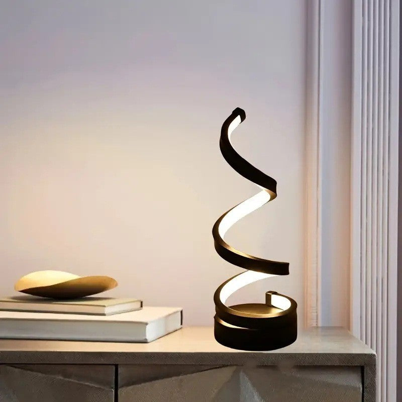 LumiTwist™ – Moderne Dimbare Tafellamp & Schemerlamp