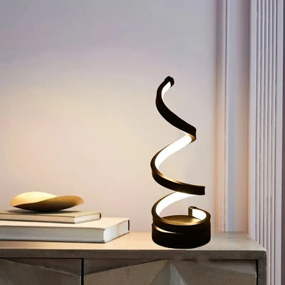 LumiTwist™ – Moderne Dimbare Tafellamp & Schemerlamp