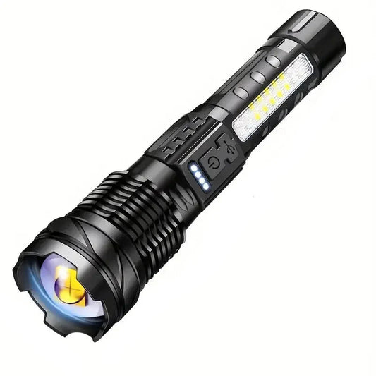Lumivex militaire zaklamp – 5000 lumen LED-licht, waterdicht & 1000 m bereik 0