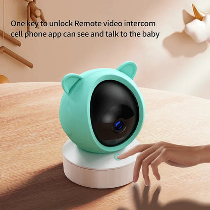 LunaView Baby - Babyfoon met 5-inch scherm – WiFi-verbinding, 1080p-video en intercom 4