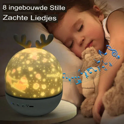 Lunora Sterrenhemel Nachtlamp – 6 Projectiepatronen, LED Verlichting & Kindvriendelijk Design 4