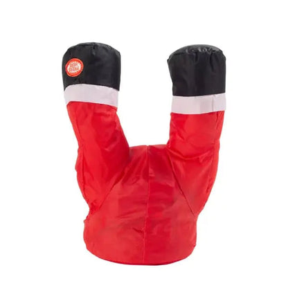Kerstvensterfiguur ClausKlap - Bewegende Kerstman met Geluidseffect