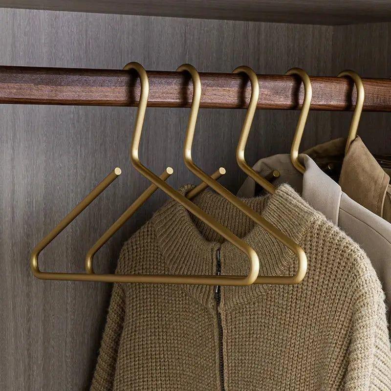Kledinghangerset 5-delig Luxe Pakkenmatte Hangers