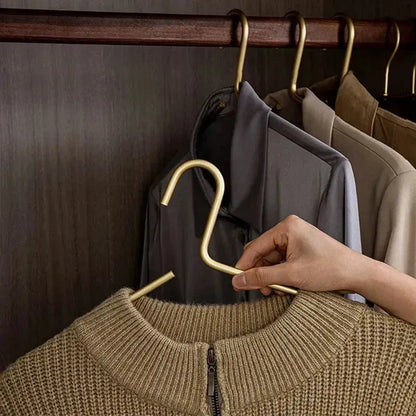 Kledinghangerset 5-delig Luxe Pakkenmatte Hangers