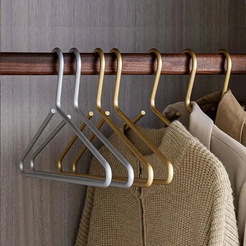 Stevige Kledinghangers Set van 5 - Anti-Slip Matte Hangers voor Kledingkast