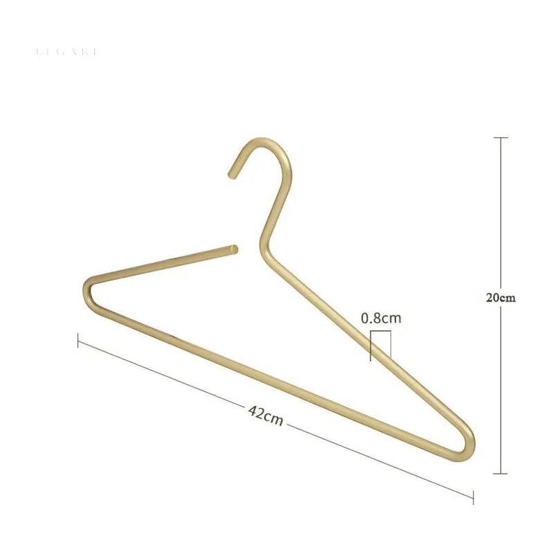 Stevige Kledinghangers Set van 5 - Anti-Slip Matte Hangers voor Kledingkast
