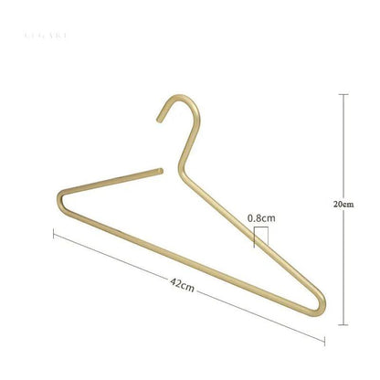 Stevige Kledinghangers Set van 5 - Anti-Slip Matte Hangers voor Kledingkast