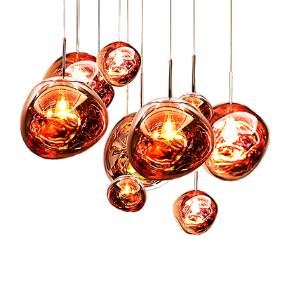 Kroonluchter LED Warm Wit Lava Ontwerp Moderne Sfeerverlichting