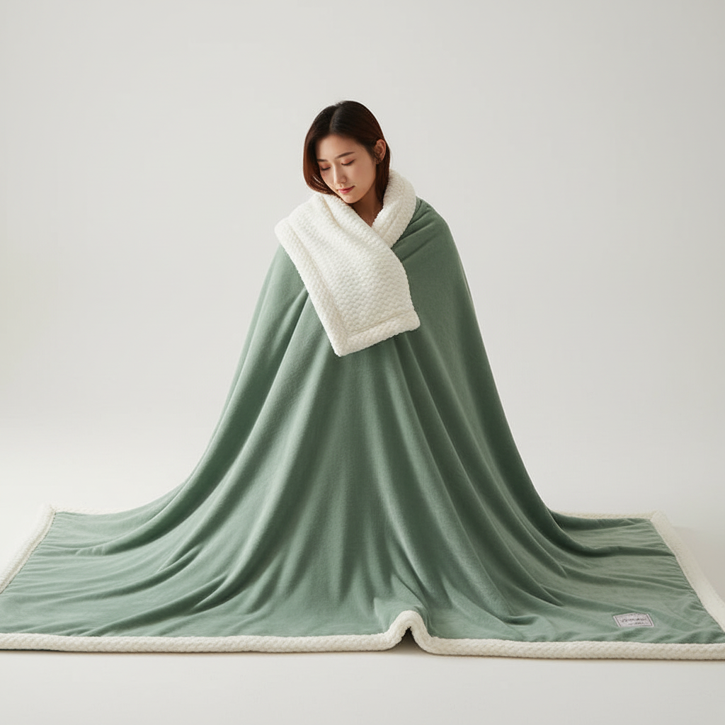 Zachte Fleece Deken Warm voor Bank en Bed