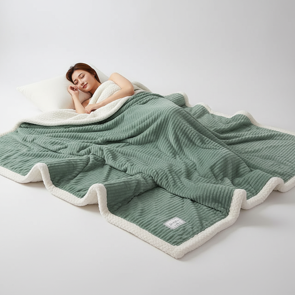 Zachte Fleece Deken Warm voor Bank en Bed