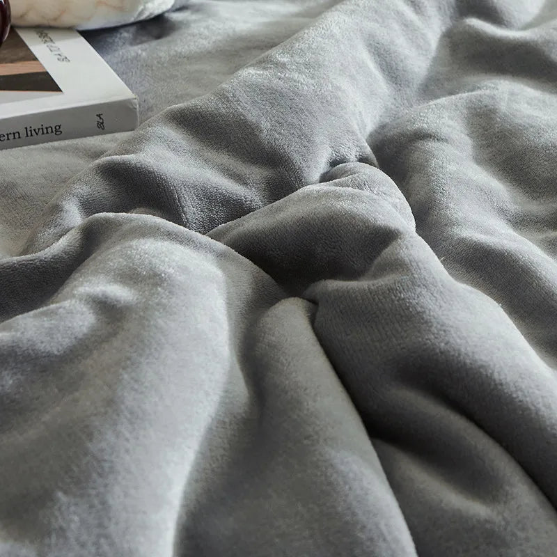Zachte Fleece Deken Warm voor Bank en Bed