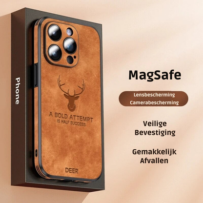 Luxvera™ – iPhone 13 Hoesje van Echt Leer, Slank & Schokbestendig 4