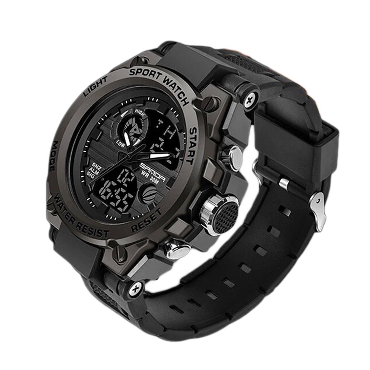 Militair Horloge voor Heren met Leerband - Velinix