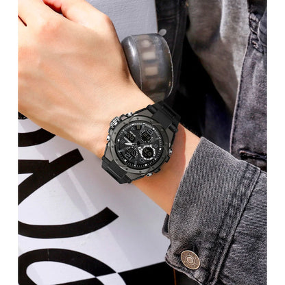 Militair Horloge voor Heren met Leerband