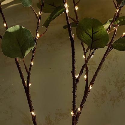 Feeënlicht Olijftak met 120 LED's Warm Wit Kerstverlichting