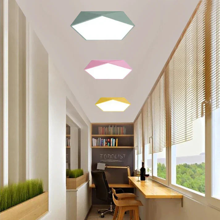 Pentagon Plafondlamp Modern Design Luxe LED
