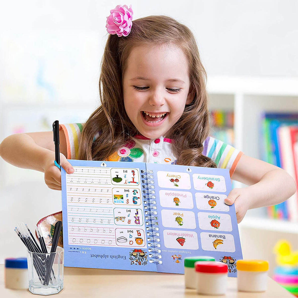 Kinder Oefenboek voor Schrijven en Lezen