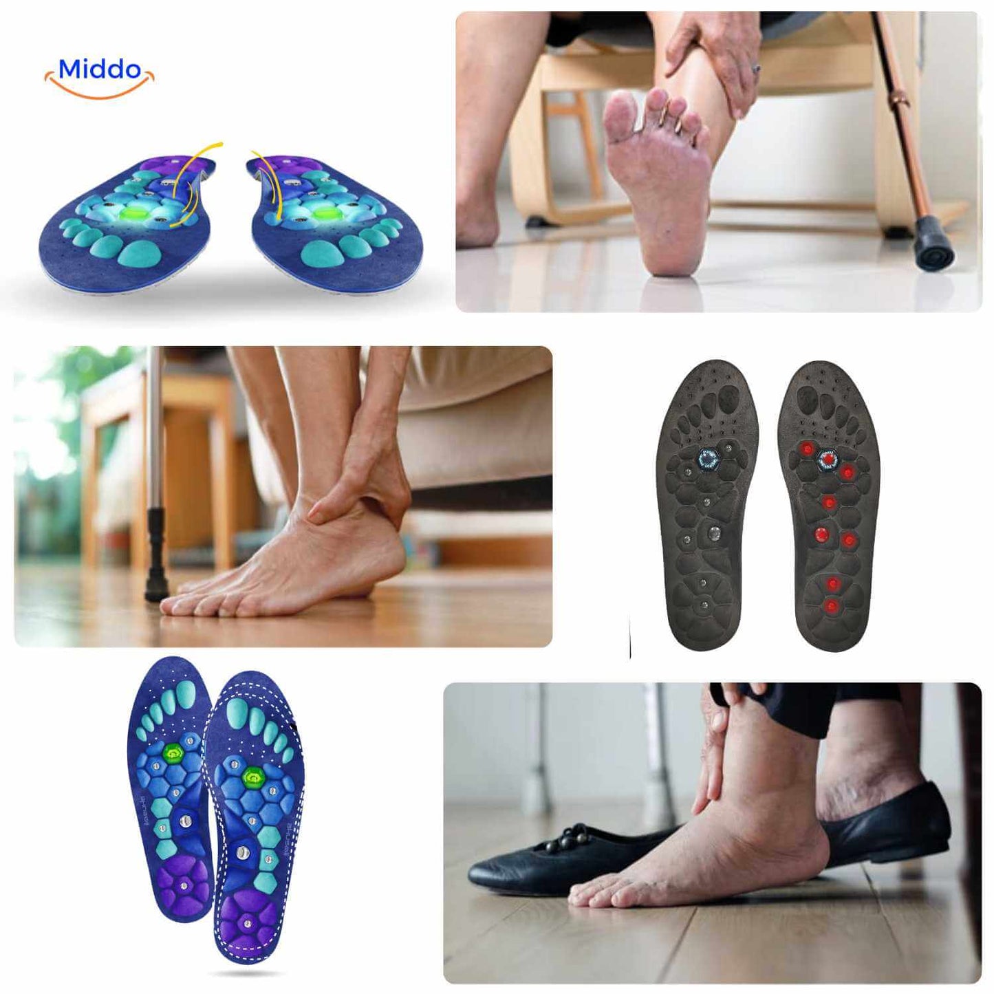 Inlegzolen Comfortabel Ademend Schokabsorberend