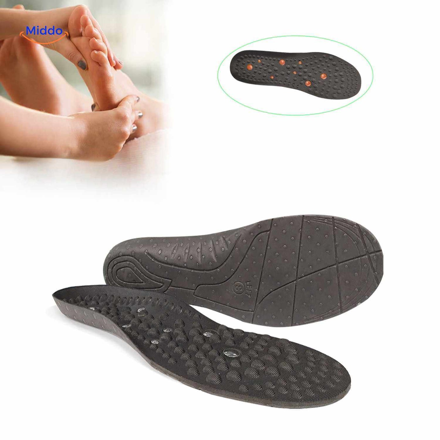 Inlegzolen Comfortabel Ademend Schokabsorberend