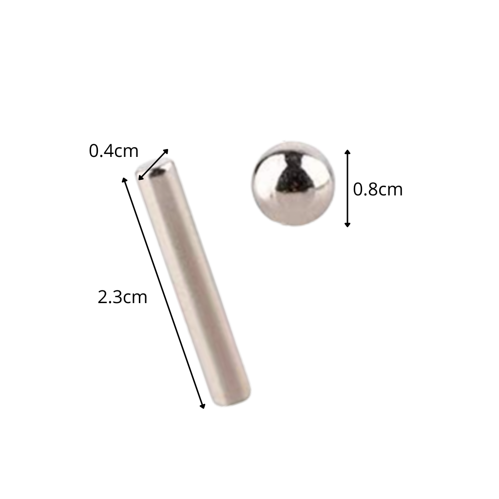 Magnetische Bouwstenen Stokken en Ballen