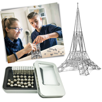 Magnetische Bouwstenen Stokken en Ballen - Velinix