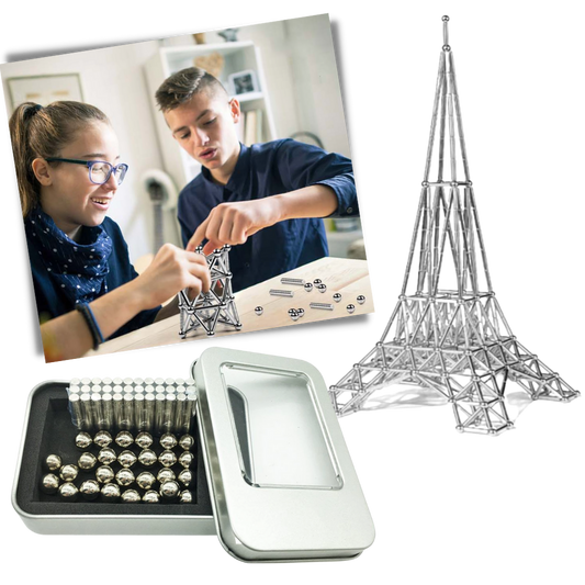 Magnetische Bouwstenen Stokken en Ballen - Velinix