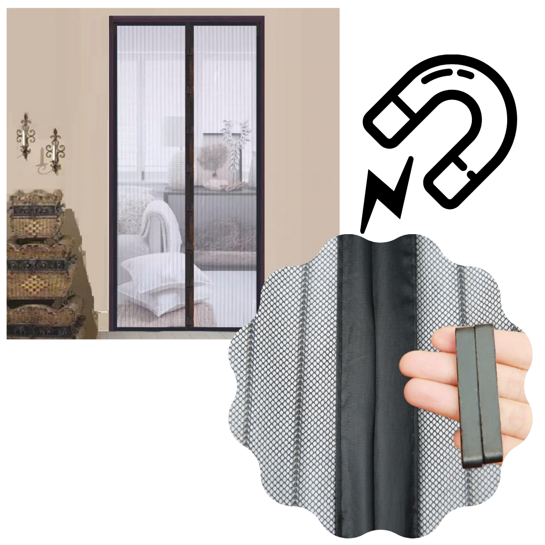 Muggenhor voor Deur Magnetisch Sluitbaar Insectenwerend