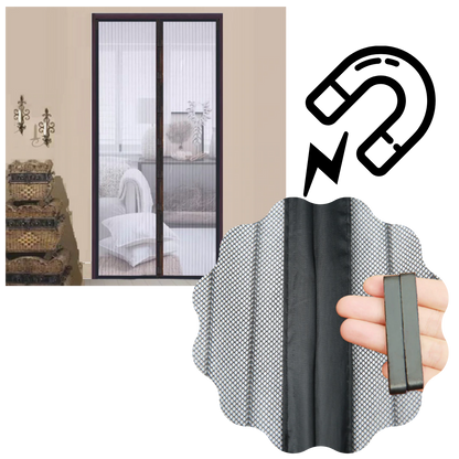 Muggenhor voor Deur Magnetisch Sluitbaar Insectenwerend