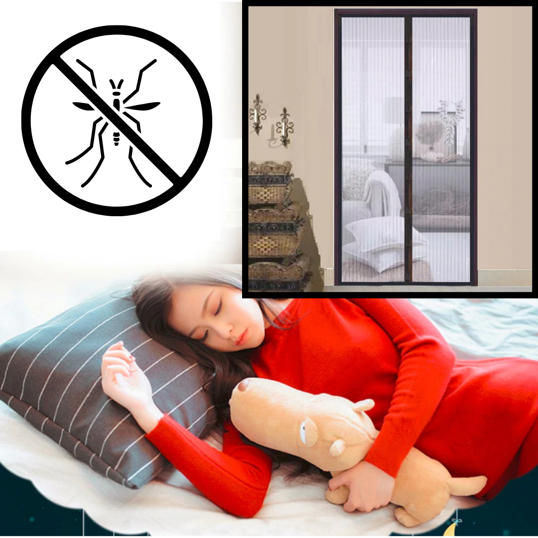 Muggenhor voor Deur Magnetisch Sluitbaar Insectenwerend