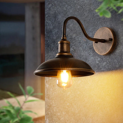 IJzeren Buitenwandlamp Waterdicht IP65 Komvorm