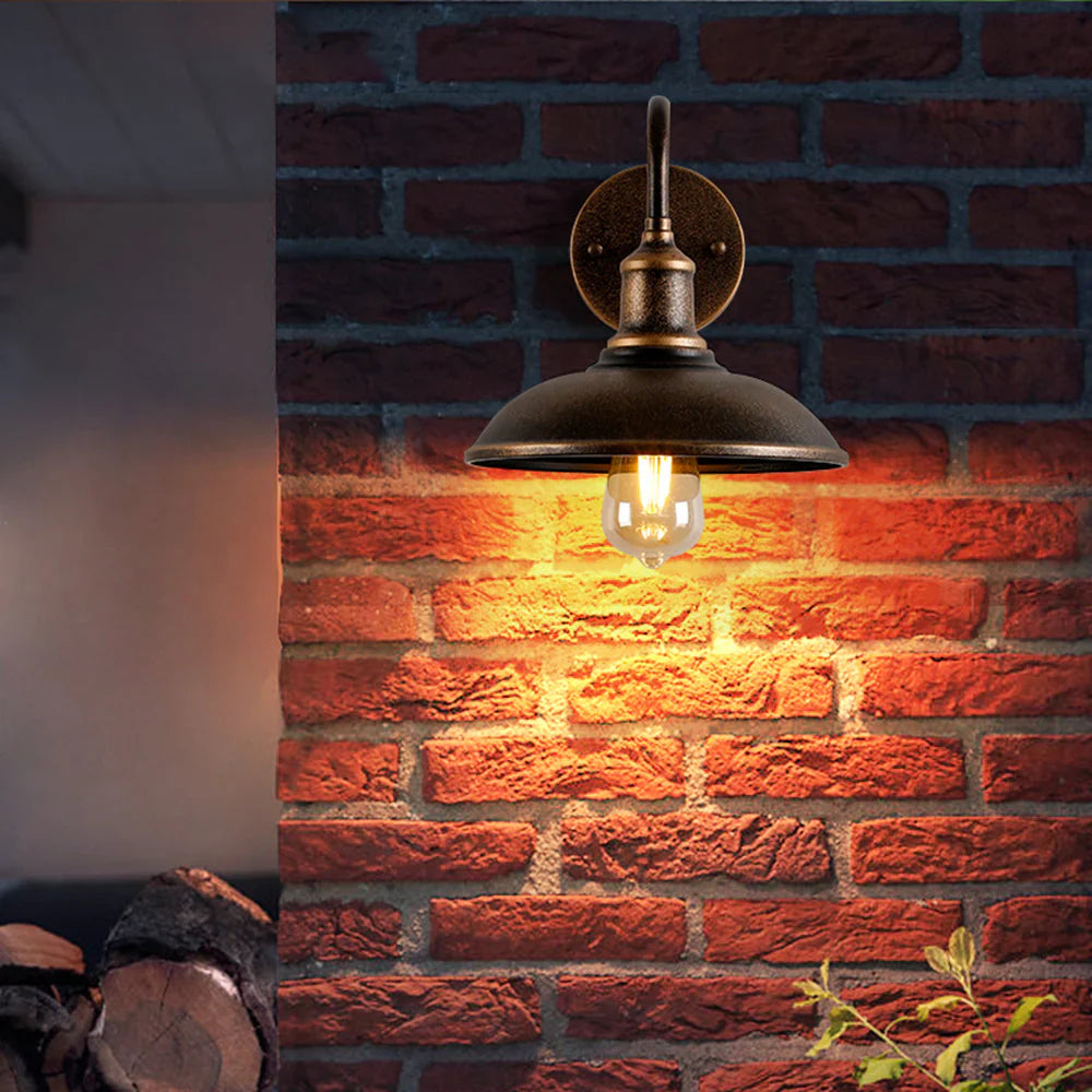 IJzeren Buitenwandlamp Waterdicht IP65 Komvorm