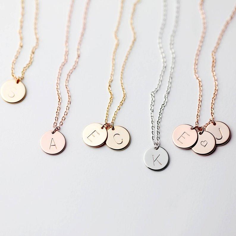 Initialen Ketting Gepersonaliseerd met Naam of Initialen - Velinix