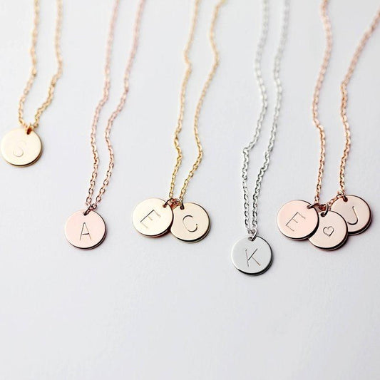 Initialen Ketting Gepersonaliseerd met Naam of Initialen - Velinix