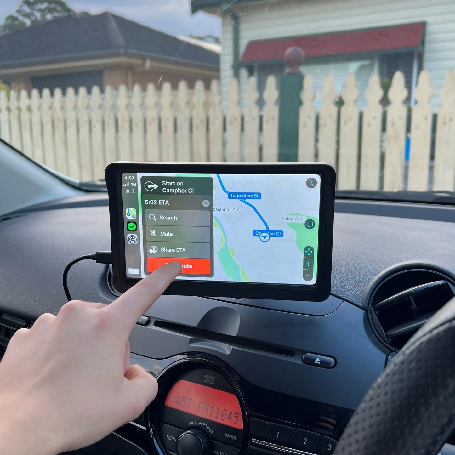 Auto Infotainment Systeem met Apple CarPlay en Android Auto