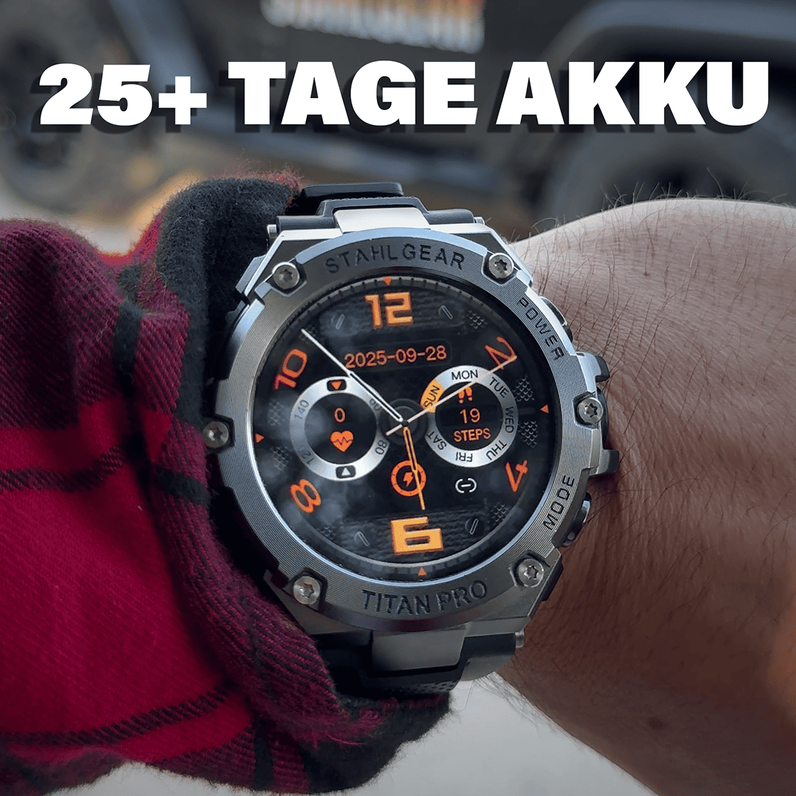 Robuuste Smartwatch met Hartslagmeter en GPS