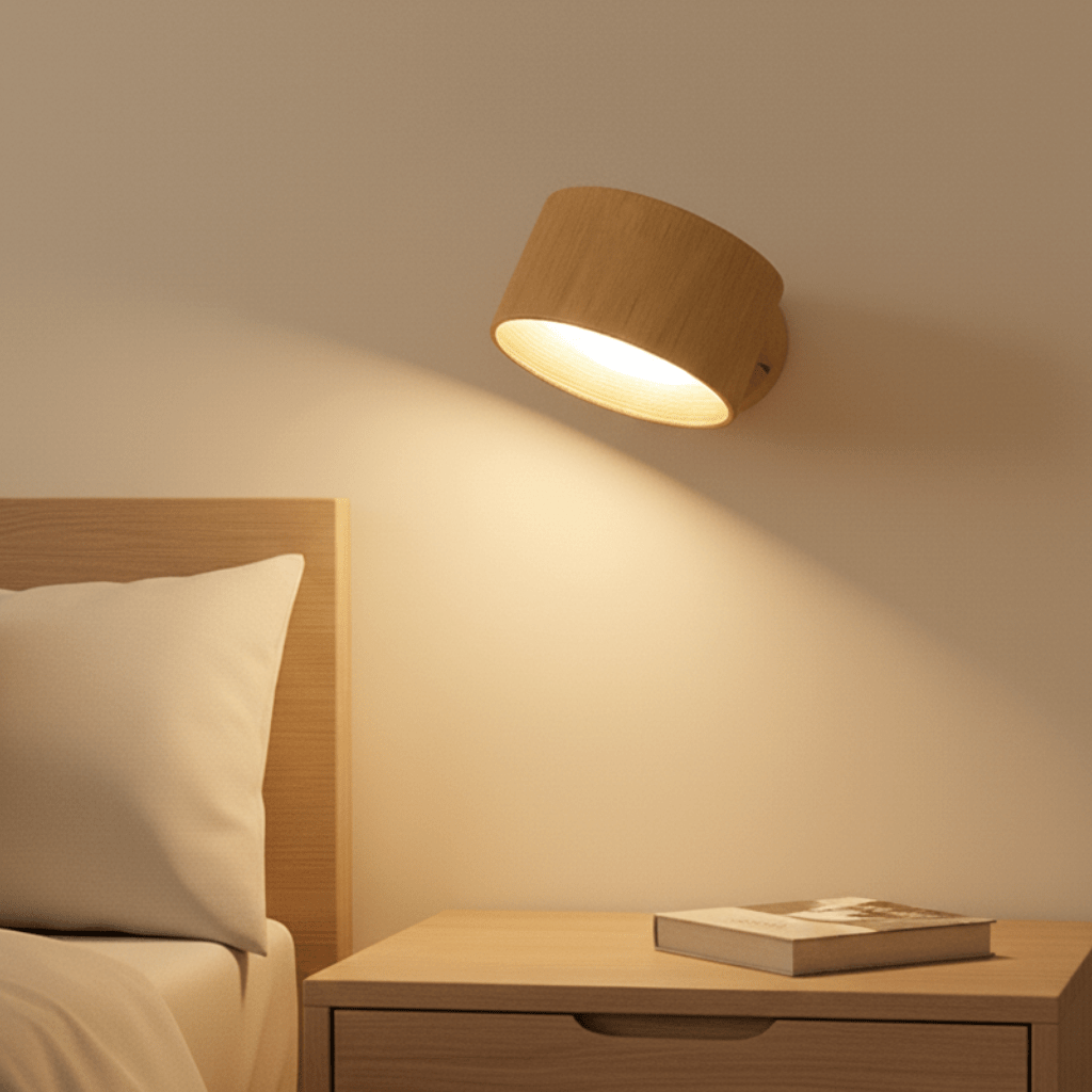 Draadloze Wandlamp Scandinavisch Design met Afstandsbediening - Velinix